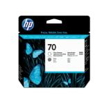 HP 70 Gloss Enhancer and Gray Printhead