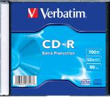 Verbatim CD-R 52X SC SINGLE WRAP 700MB EXTRA PROTECTION