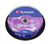 Verbatim DVD+R AZO 4.7GB 16X MATT SILVER SURFACE (10 PACK)