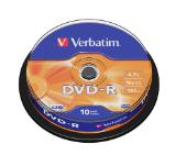 Verbatim DVD-R AZO 4.7GB 16X MATT SILVER SURFACE (10 PACK)