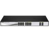 D-Link 16-port 10/100/1000 Gigabit Smart Switch + 4 SFP