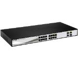 D-Link 16-port 10/100/1000 Gigabit Smart Switch + 4 SFP