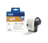 Brother DK-11208 Large Address Paper Labels, 38mmx90mm, 400 labels per roll, (Black on White)