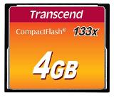 Transcend 4GB CF Card (133X)