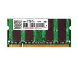 Transcend 256MB 200pin SO-DIMM DDR2 PC667 CL5 Gold Lead