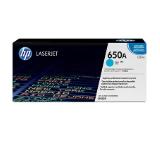 HP 650A Cyan LaserJet Toner Cartridge