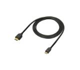Sony DLC-HEM15 Black, 1.5m Mini HDMI cable, cat 1.4 + Ethernet
