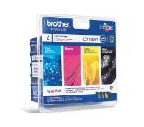 Brother LC-1100HY BK/C/M/Y VALUE BP Ink Cartridge High Yield Set