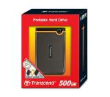 Transcend 500GB StoreJet 25M2 2.5" (SATA, Rubber Case, Anti-Shock)