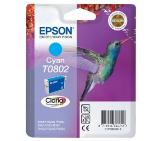 Epson T0802 Cyan Ink Cartridge - Retail Pack (untagged)s