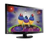 ViewSonic V3D231, 23", 16:9, LED, 1920x1080, 3D Ready, 2ms, 20,000,000:1 DCR, 250 cd/m2, Analogue, DVI-DualLink, HDMI, Speakers