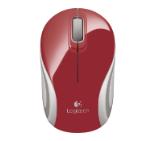 Logitech Wireless Mini Mouse M187 red