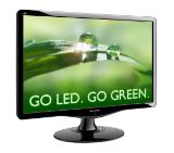 ViewSonic VA1931wa, 19"16:9, LED, 1366x768, 5ms, 10,000,000:1 DCR, 250 cd/m2, Analogue, Energy Star