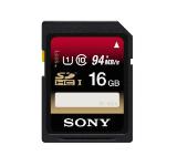 Sony 16GB SD, UHS-1, 94MB/sec