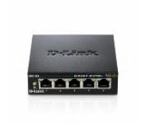 D-Link 5-port 10/100/1000 Gigabit Metal Housing Desktop Switch