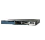 Cisco Catalyst 3560X 24 10/100/1000 Ethernet ports, with 350W AC power supply 1 RU, IP Base feature set