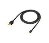 Sony DLC-HEU15 Micro high speed HDMI cable with Ethernet, 1,5m long