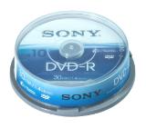 Sony 8cm DVD-R 30min 10pcs spindle