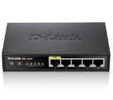 D-Link 5-Port Fast Ethernet PoE Desktop Switch