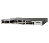 Cisco Catalyst 3750X 48 10/100/1000 Ethernet ports, with 350W AC power supply 1 RU, LAN Base feature set
