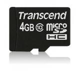 Transcend 4GB micro SDHC (No Box & Adapter, Class 10)