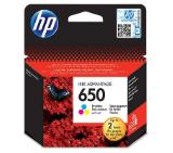 HP 650 Tri-color Ink Cartridge