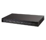 ZyXEL XGS-4526, 24-port Managed Layer3+ Gigabit switch, 20x metal + 4x Gigabit dual personality ports (RJ45 or open SFP) + 2x 10Gbit XFP slot (option EM-422 modul)