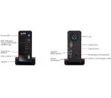 ZyXEL NSA310, Home Storage for 1 SATA HDD, USB 2.0, 1 Gbps LAN, DLNA, FTP, black colour, HDD not included (3x more powerful than NSA210)