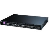 ZyXEL XGS-4728F, ISP version, 24-port Managed Layer3+ Gigabit switch, 24x Gigabit dual personality ports (RJ45 or open SFP) + 2x 10Gbit XFP slot + 2x 12Gbit stacking port