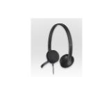 Logitech H340 USB Computer Headset, Black