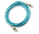 HPE 5m Multi-mode OM3 50/125um LC/LC 8Gb FC and 10GbE Laser-enhanced Cable 1 Pk
