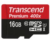 Transcend 16GB micro SDHC UHS-I Premium (with adapter, Class 10)