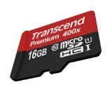 Transcend 16GB micro SDHC UHS-I Premium (with adapter, Class 10)