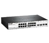 D-Link 16 10/100/1000 Base-T port with 4 x 1000Base-T /SFP ports