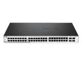 D-Link 48 10/100/1000 Base-T port with 4 x 1000Base-T /SFP ports