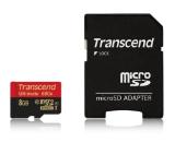 Transcend 8GB microSDHC UHS-I (with adapter, Class 10)