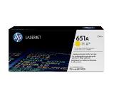 HP 651A Yellow LaserJet Toner Cartridge