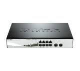 D-Link 8-Port Gigabit PoE Smart Switch with 2 SFP ports