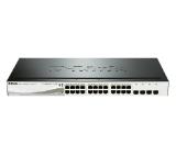 D-Link 24 PoE 10/100/1000 Base-T port + 4 SFP