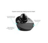 Logitech BCC950 AIO ConferenceCam, Full HD, Up To 4 Seats, Remote Control, Black