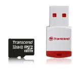 Transcend 32GB microSDHC (with reader - Class 10)