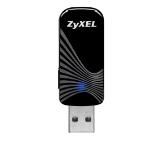 ZyXEL NWD6505, Dual-Band Wireless AC600 USB Adapter, 802.11ac (150Mbps/2.4GHz+433Mbps/5GHz), back compatibility with 802.11b/g/n/a, WPS button