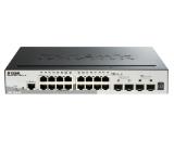 D-Link 20-Port Gigabit Stackable SmartPro Switch including 2 SFP ports and 2 x 10G SFP+ ports