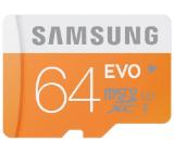 Samsung 64GB micro SD Card EVO with USB2 Adapter Class10, UHS-1 Grade1, Up to 48MB/S, USB2.0