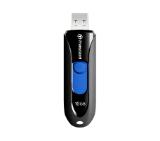 Transcend 16GB, USB3.1, Pen Drive, Capless, Black