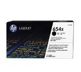 HP 654X High Yield Black Original LaserJet Toner Cartridge