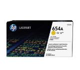 HP 654A Yellow Original LaserJet Toner Cartridge