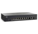 Cisco SG200-10FP 10-port Gigabit Smart Switch, PoE