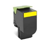 Lexmark 80C2HY0 CX410, 510 Yellow Return Programme 3K Toner Cartridge