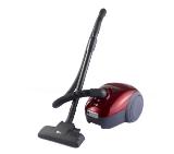 LG VB2718RT Vacuum Cleaner, 1800W, Suction Power 320W, Textile bag, HEPA11 filter, Telescopic Steel, Red